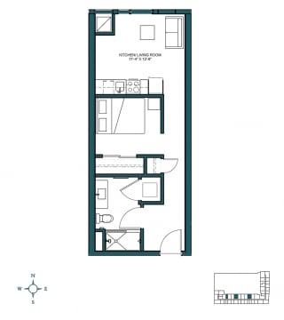 Floor Plan Residence - A2