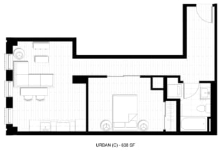 O2 Apartments Urban C Floor Plan