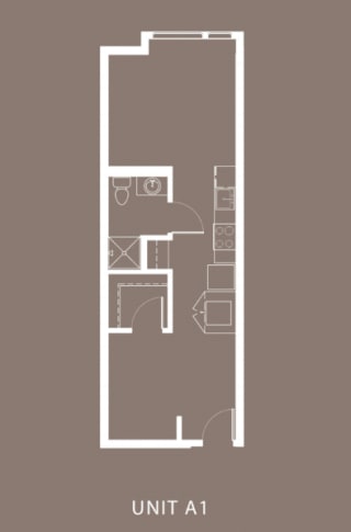 The Century Floor Plan Unit A1