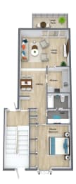 1 Bedroom 1 Bathroom at The Life at Legacy Fountains, Missouri