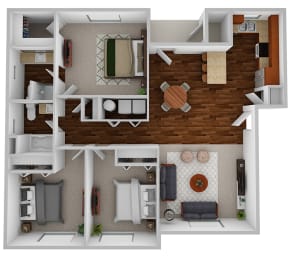 Floor Plans Of Pine Tree Park In Kennewick Wa