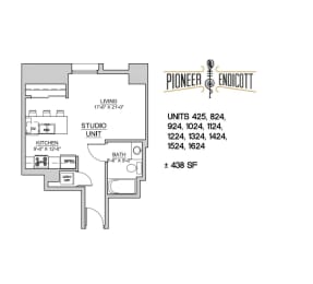 Pioneer Endicott Floorplan