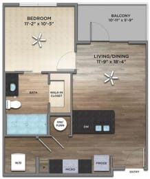 Lumina Apartments Floor Plan 2
