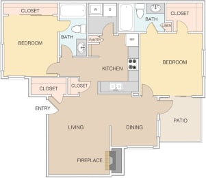 Map 2 at The Retreat Apartments