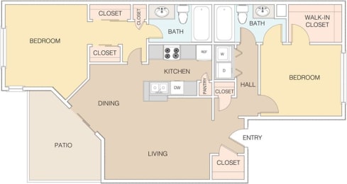 Map 3 at The Retreat Apartments