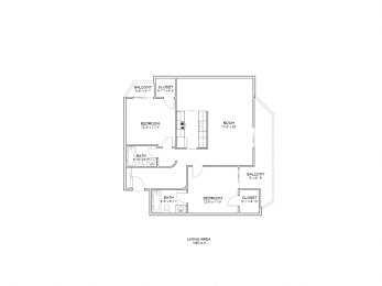 Floor Plan  5119 Maplewood - unit #101 floor plan