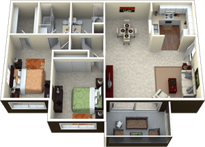 floor plans of harbour pines apartments in port saint lucie fl