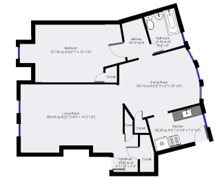 Floor Plan  Drexmore Mansion 1 (Left)