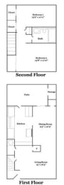 Floor Plan 2 Bedroom Plan B