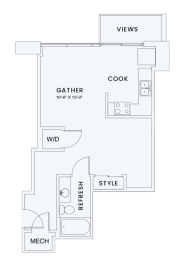 Floor Plan  Skyhouse plan S1