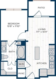 Aura Thirty2 Apartments A1 Floor Plan