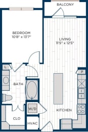 Aura Thirty2 Apartments A3 Floor Plan