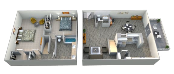 Cypress Park Apartments 2 Bedroom Apartment Floor Plan