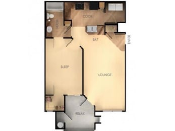 1 2 3 Bedroom Apartments In Phoenix Ascent Papago Park