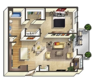 Redwood Floor Plan at The Trails at Timberline, Fort Collins,Colorado