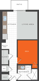 S3 Floor Plan at Berkshire Coral Gables, Florida, 33146
