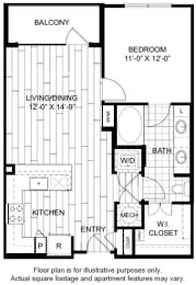 Floor Plan  A4 Floor Plan at Windsor CityLine