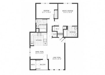 Floor Plan NW Unit Type A