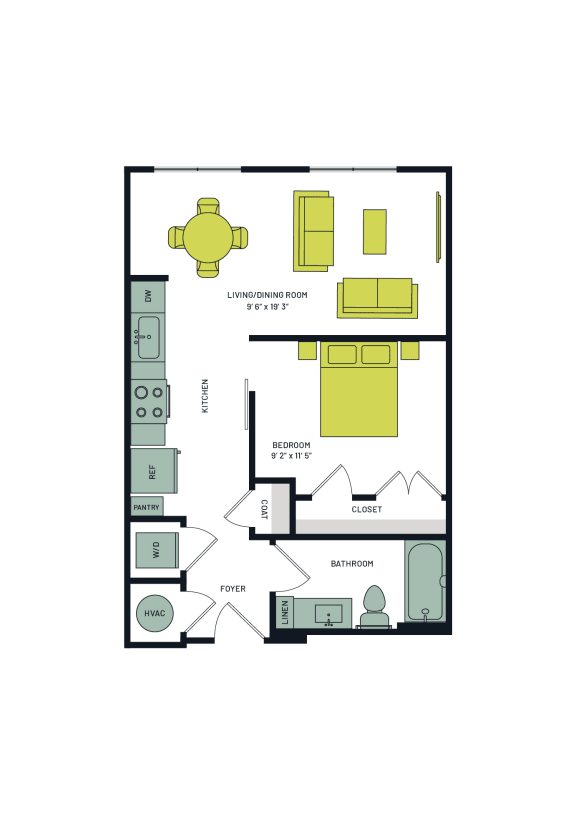 S19A Floor Plan S19A Floor Plan at Vesta Parkside, Washington
