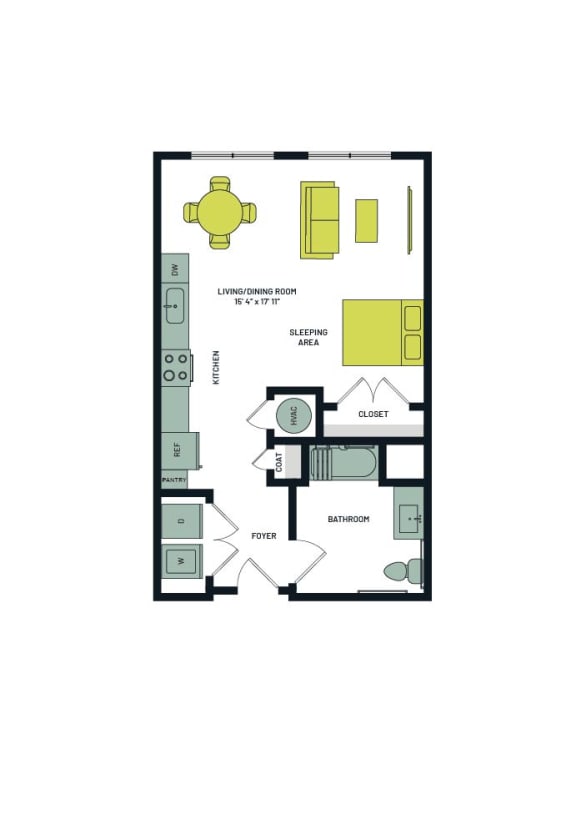 S2A Floor Plan at Vesta Parkside, Washington