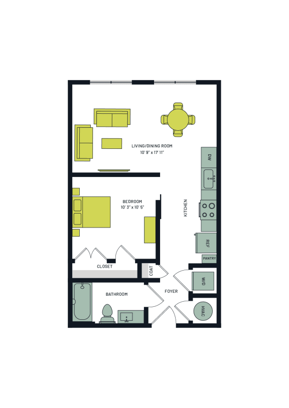 S6A Floor Plan at Vesta Parkside, Washington, Washington