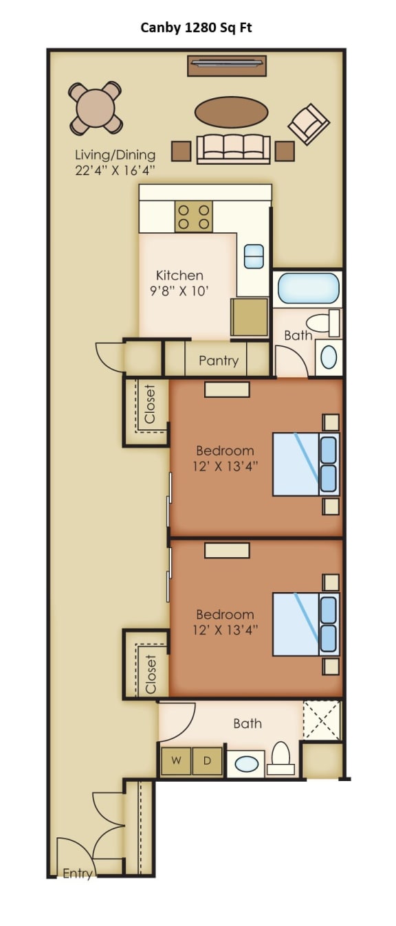 Floor Plan  Canby