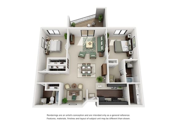 Maple floor plan