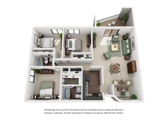 Sequoiall floor plan