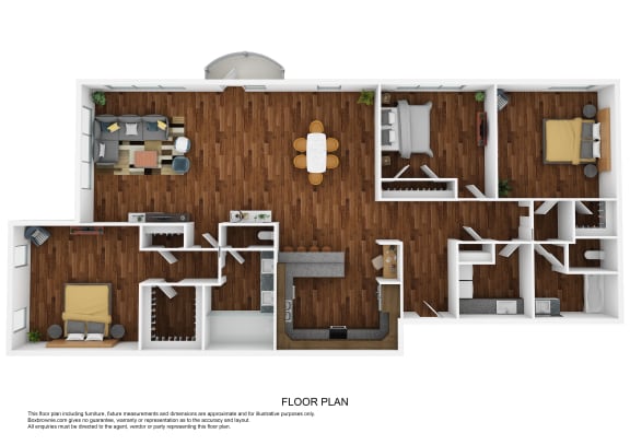 image of penthouse floor plan
