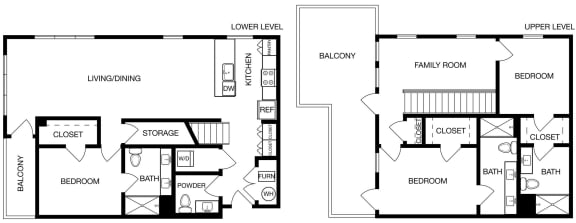 3 bed 3.5 bath