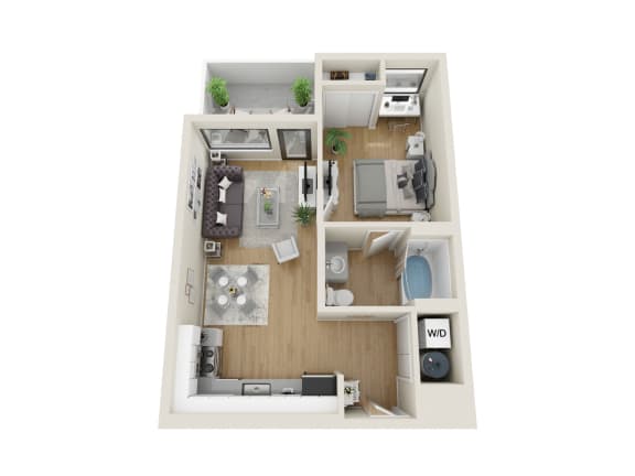 Omni Floor Plan Omni Floor Plan at Sora, Inglewood, California
