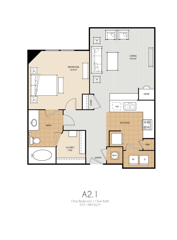 Floor Plan  A2.1