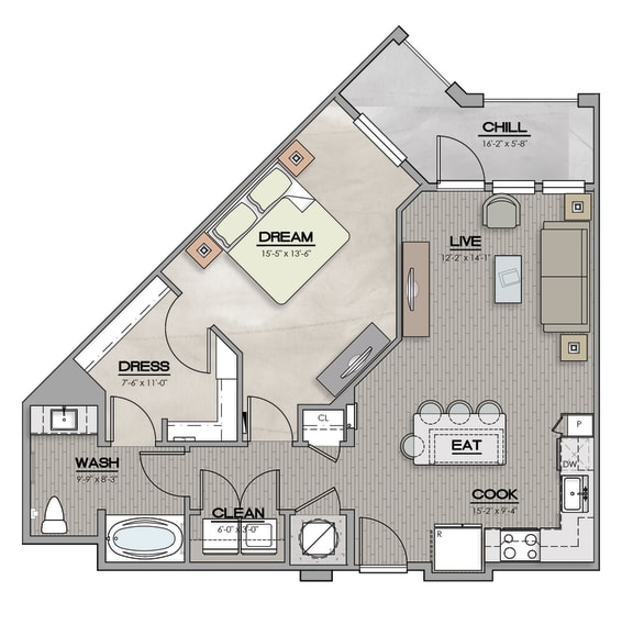 One Bedroom