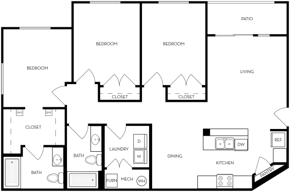 c20b Floor Plan c20b Floor Plan at Altair at Riverwalk, Utah, 84401