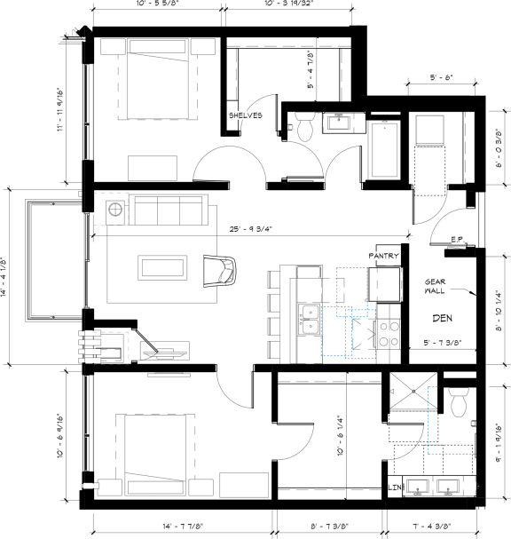 Two Bedroom