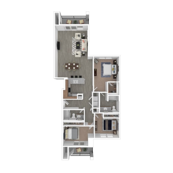 Three bedroom Two bathroom at Edgewater at the Cove, Oregon City, OR