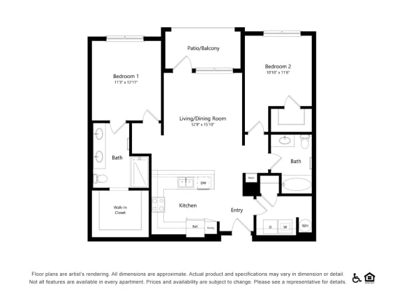 Floor Plan  B1 floor plan