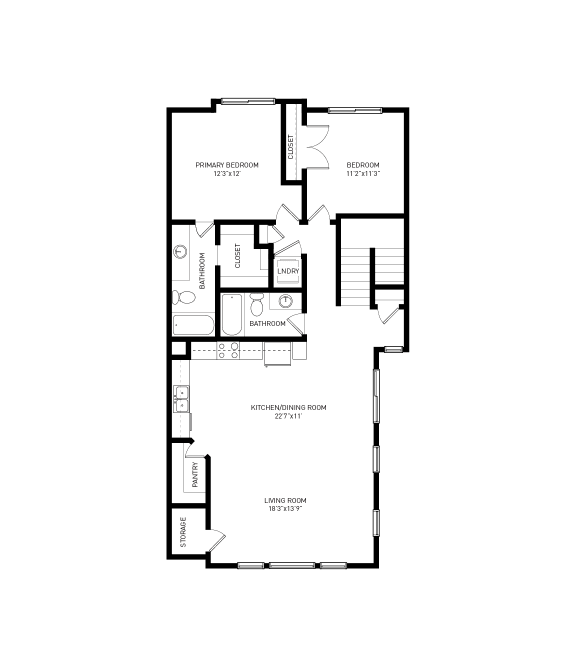 Imperial two bedroom