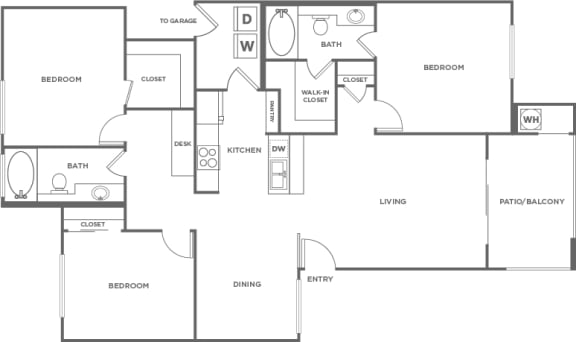 Hickory Floor Plan