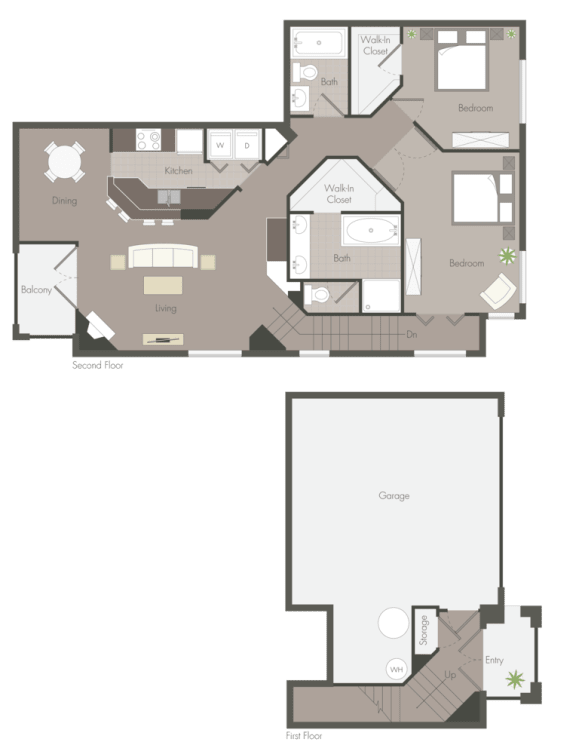 2, 3 & 4 Bedroom Townhomes in Spring Valley, CA Jackson Pointe 111