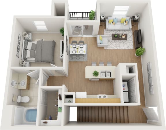 One Bedroom One Bedroom