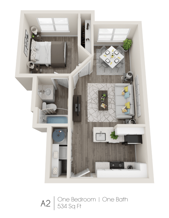 One Bedroom One Bedroom
