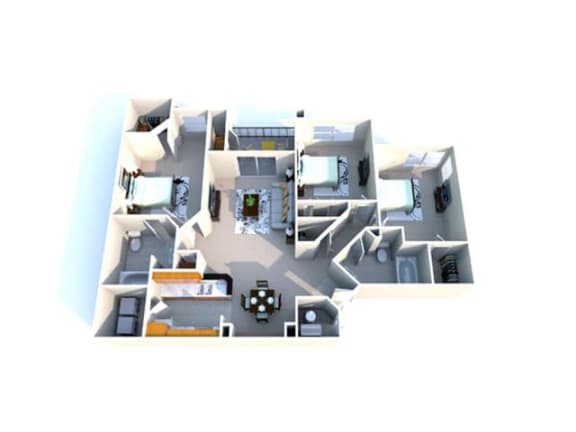 Three bedroom Two bathroom