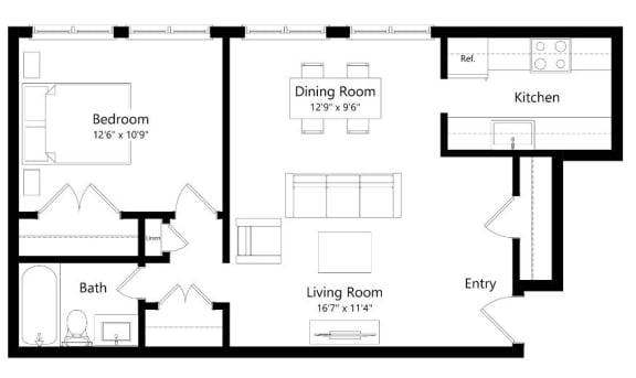 A2 Northgate Floor plan