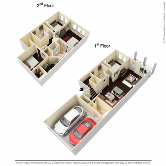 Th4 floor plan 3D