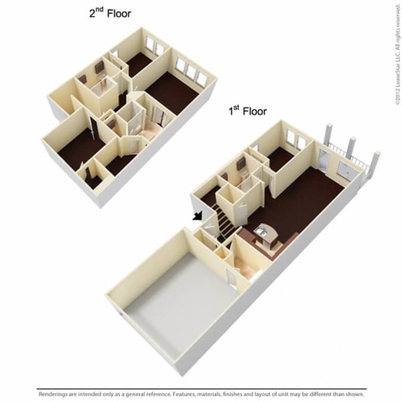TH4 floor plan 3D