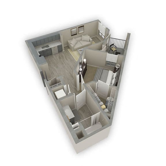 Arte apartment floorplan 1
