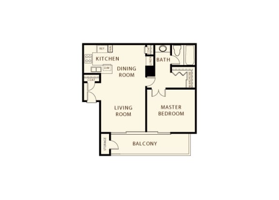 Avila floor plan.