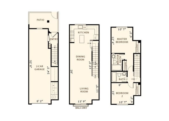 Villa Granada floor plan.