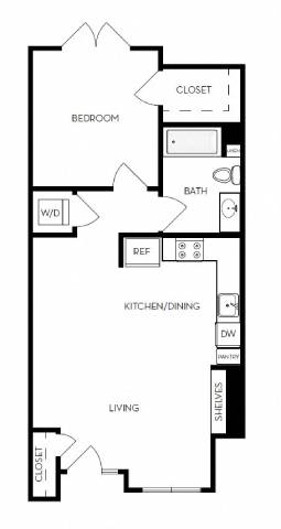 Castro A Floor Plan